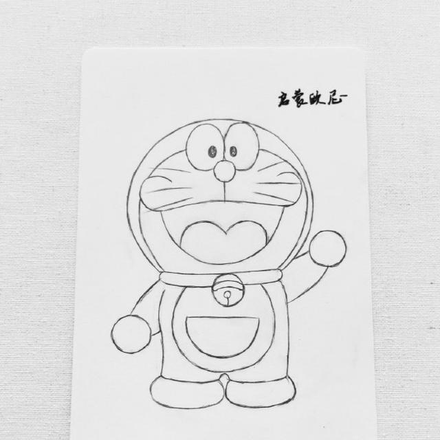 一组大脸蓝胖子手绘头像喊你们该换头像了~ ​​​微信，哆啦A梦手绘头像|一组大脸蓝胖子手绘头像喊你们该换头像了~ ​​​（绘制哆啦A梦蓝胖子）