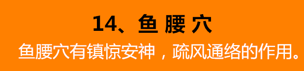 鱼腰的准确位置和作用，个个都是穴位学中的高手