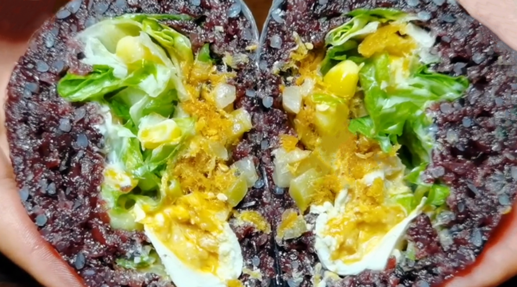 图片[6]-【黑米饭团】做法步骤图 比吃补药还补 孩子也特别喜欢吃-起舞食谱网