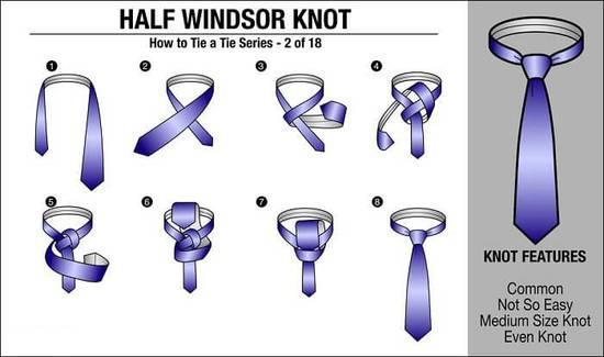 领带怎么系一步一步教，学生领带怎么系一步一步教（四种基础领带扎法一学就会）