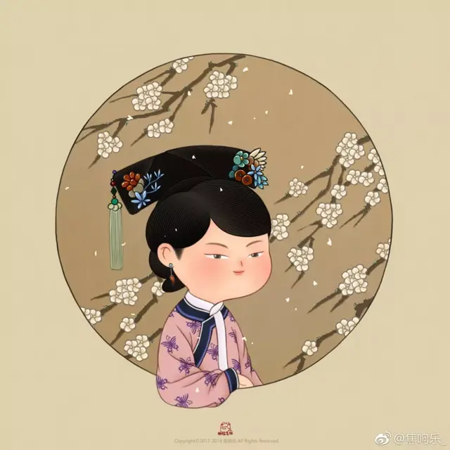 又胖又萌又可爱的图片，胖胖可爱的呆萌情侣头像微信（把千寻、周迅画成圆脸美人）