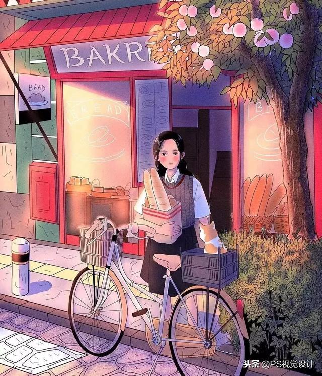 韩国插画师Myeong-Minho甜蜜日常插画，myeong minho插画师（成为少女们都想要的爱情图片）