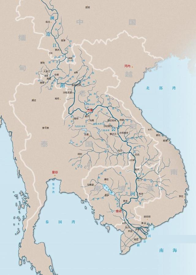 湄公河在哪个国家，湄公河发源于哪个国家（为什么中南半岛上的湄公河三角洲）