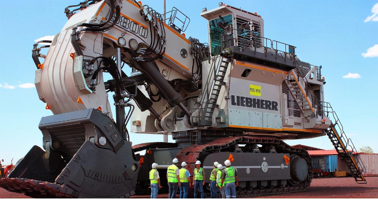 由利勃海尔于2008年在法国的科尔马工厂建造,是世界第三大液压挖掘机