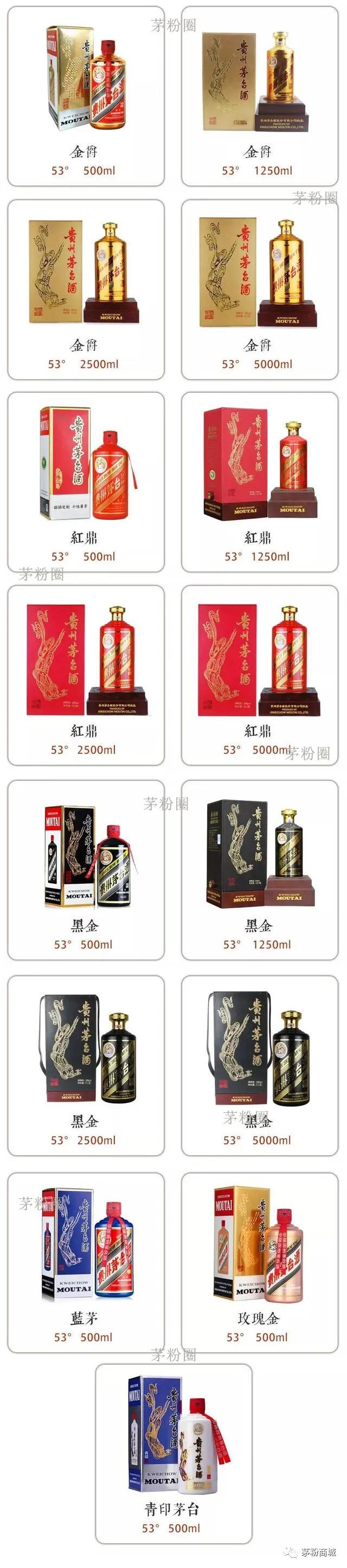 茅台股份系列酒有哪些，贵州酒品牌大全（盘点市面上最常见的100款茅台酒）