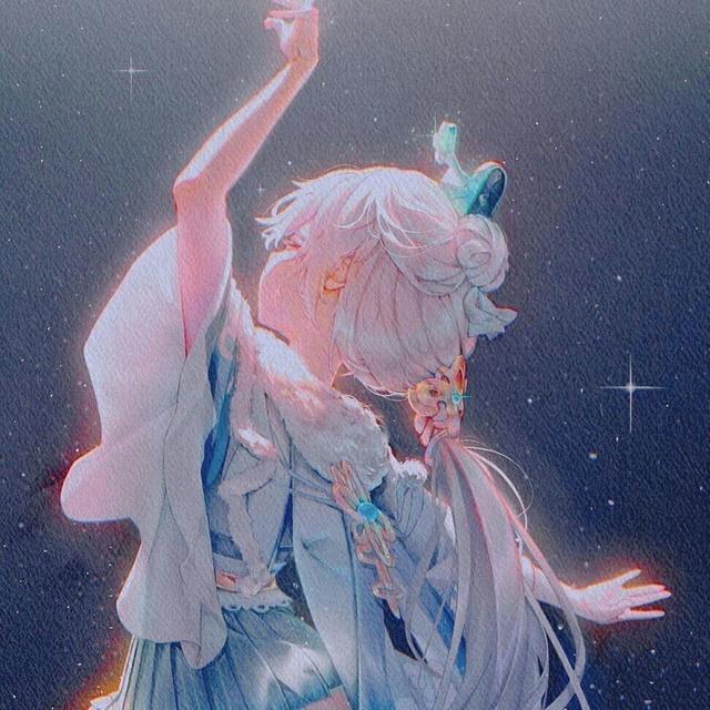 可爱的女生头像. 动漫 仙气，可爱仙气动漫女头自截微信（总有人会带着热衷和坚信去拥抱你）微信（你是落日弥漫的橘）