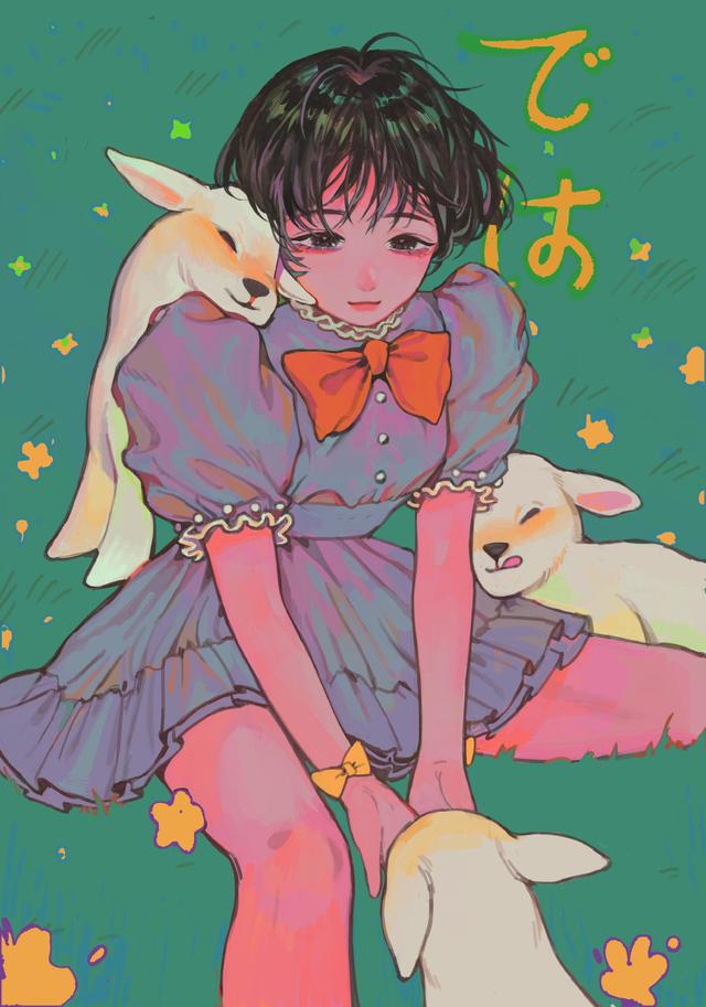 动漫头像/复古风微信，动漫头像/复古风（动漫风女生插画头像）