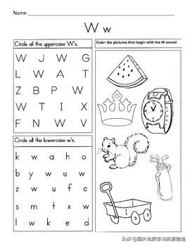 window怎么读，窗户的英语怎么说（自然拼读-辅音字母w的单词及练习）