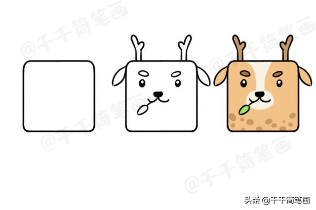 小羊怎么画简单又漂亮，小羊怎么画简单又漂亮又可爱（兔猫狗老虎怎么画）