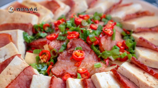 豆腐和腊肉怎么做不辣，上锅一蒸轻松搞定