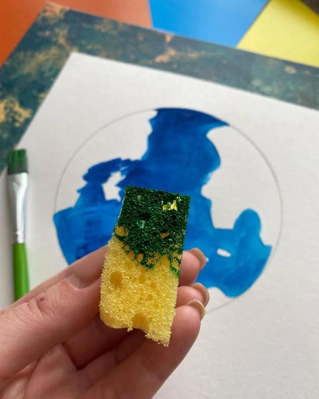 地球怎么画简笔画，地球简笔画怎么画（立体剪纸-我爱我的家园）