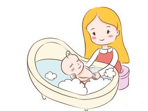 月子宝宝多久洗一次澡，新生儿宝宝洗澡教程（月子里宝宝的日常护理）