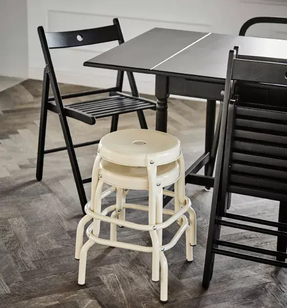 实木折叠椅结构尺寸图，一张收合万千遍的折叠椅