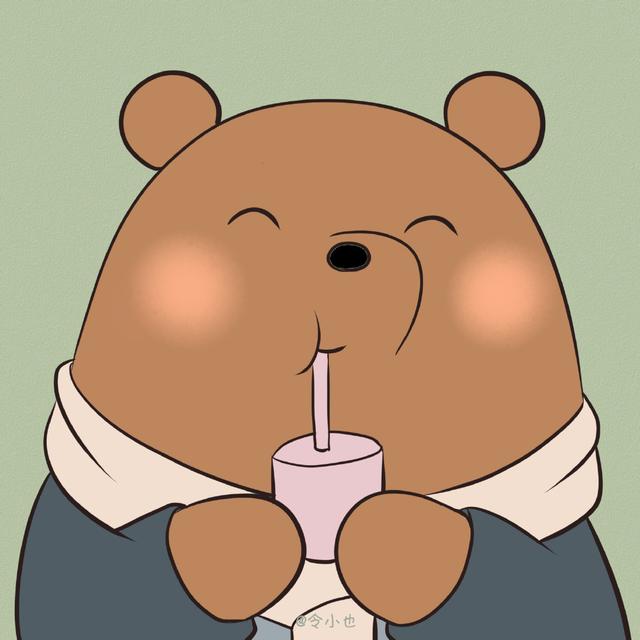 咱们裸熊2，微信头像，咱们裸熊2（咱们裸熊动漫头像）