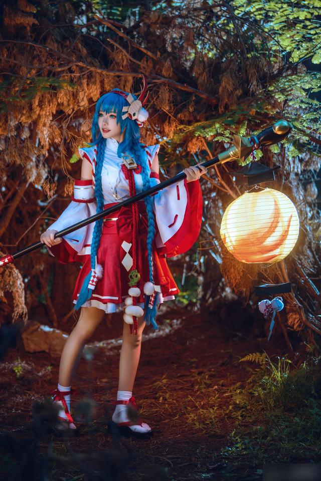 王者大乔动漫图片，大乔的动漫图片（三组不错的国产游戏《王者荣耀》角色“大乔”COSPLAY作品欣赏）