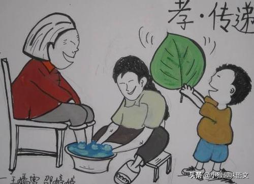 重阳节海报手绘简单，怎么画简单好看的重阳节主题海报分步骤（重阳节主题儿童画简笔画大全）