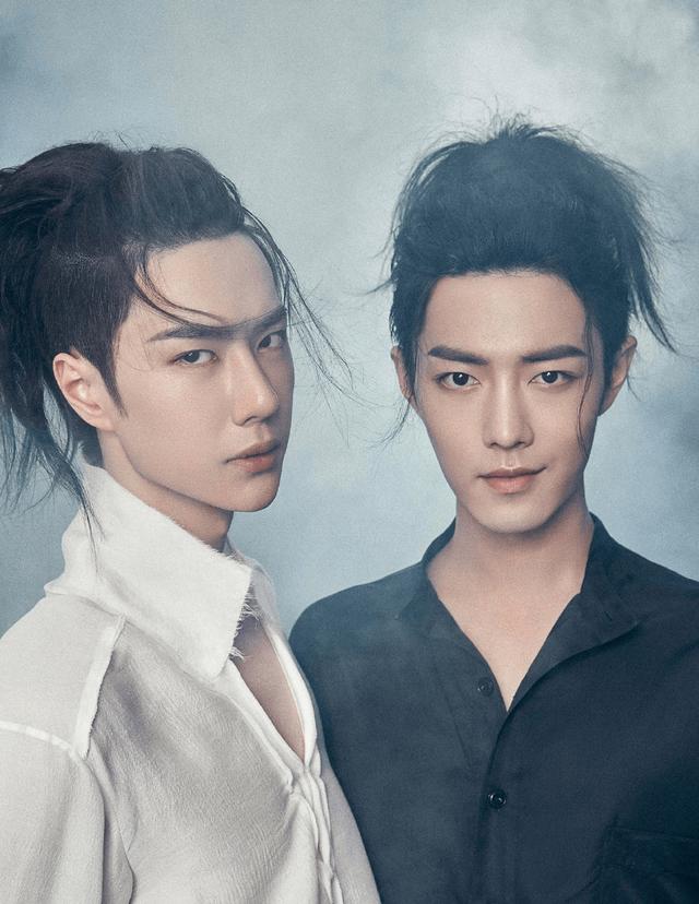 组图：肖战王一博双美男同框