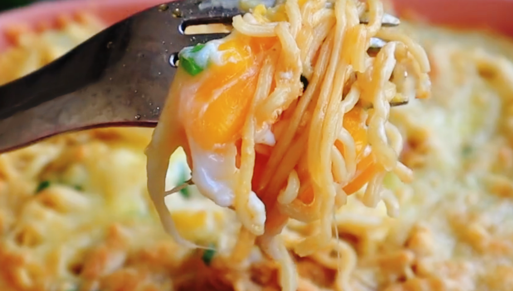 【芝士方便面】做法步驟圖 營養又美味 比直接泡好吃多了-起舞食譜網