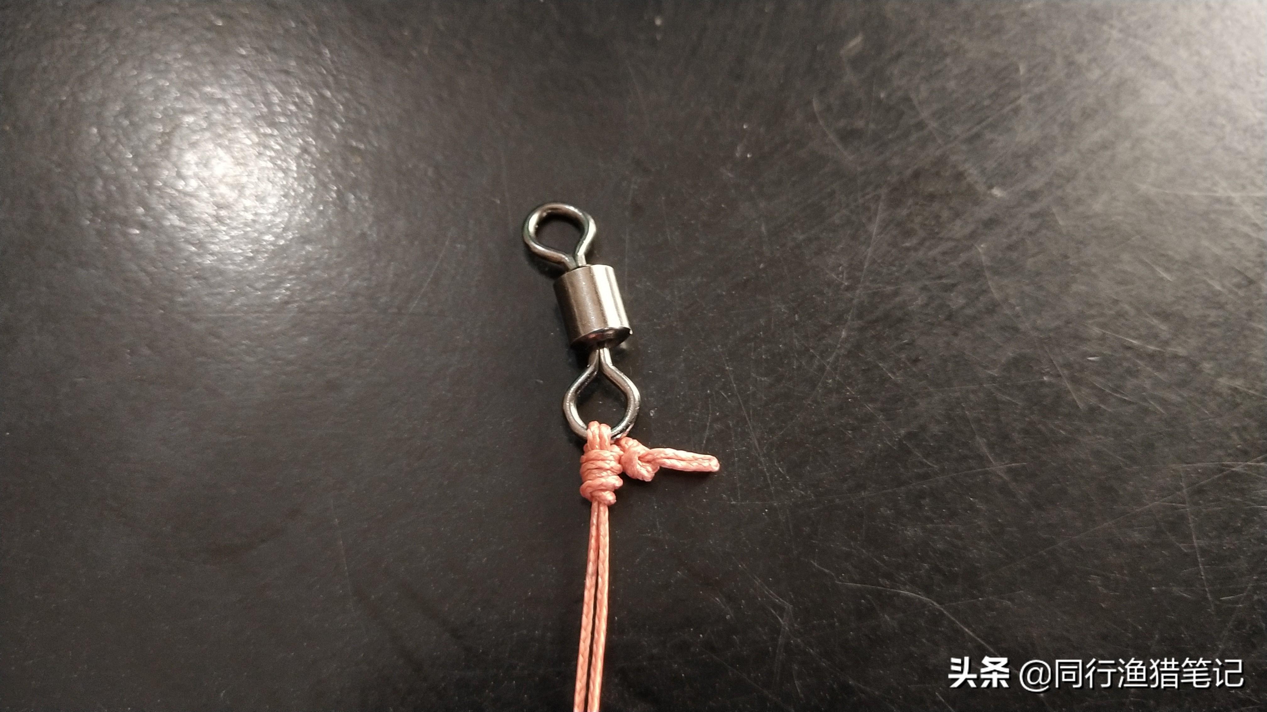 子线与八字环正确绑法详解：钓鱼主线连接技巧一步到位