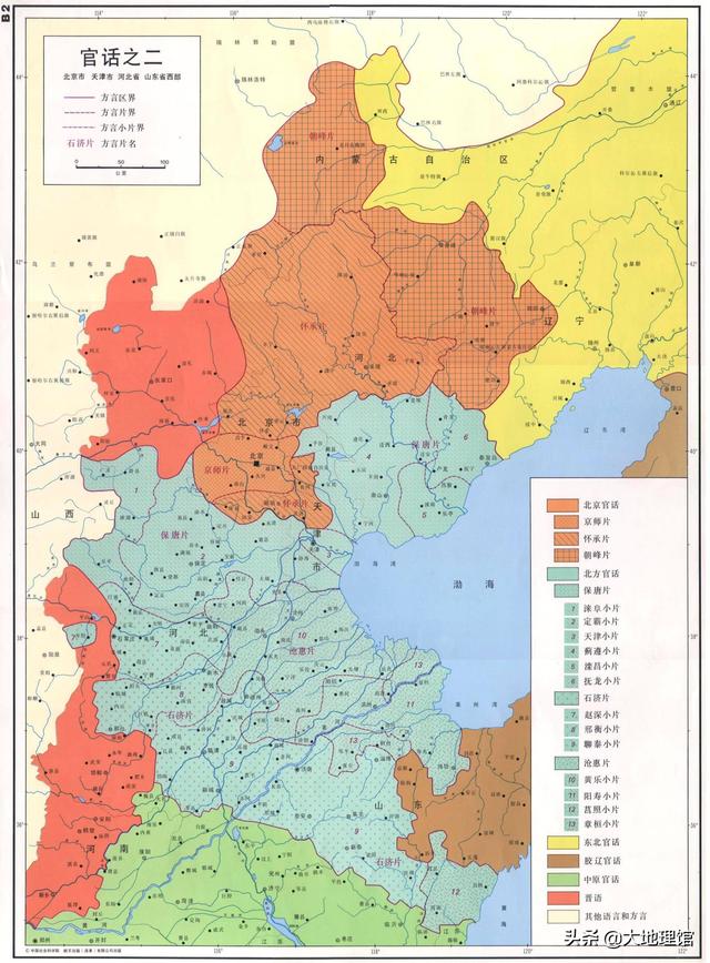 华北平原在河北省的哪部，华北平原包括河南吗（地图教你认识河北）