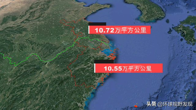 浙江面积多少平方公里，浙江面积多少平方公里相当于哪个省（都是经济强省）