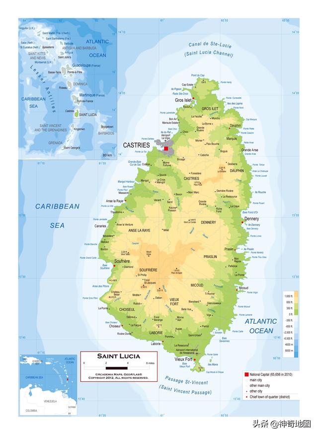 马提尼克岛是哪个国家的，多米尼克是哪个国家（Lucia>英法两国的加勒比争夺战）