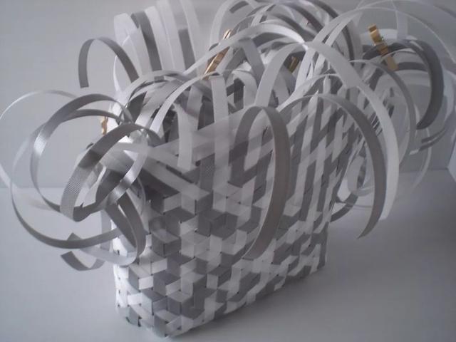 手工纸折手提篮，手工纸折手提篮教程（26款打包带编的包包）