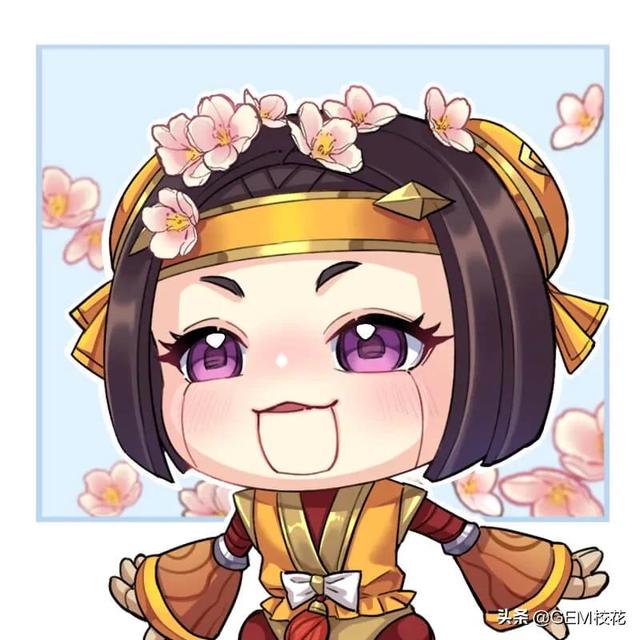 王者荣耀卡通头像，王者荣耀。高清（王者荣耀微信全英雄头像你get了吗）