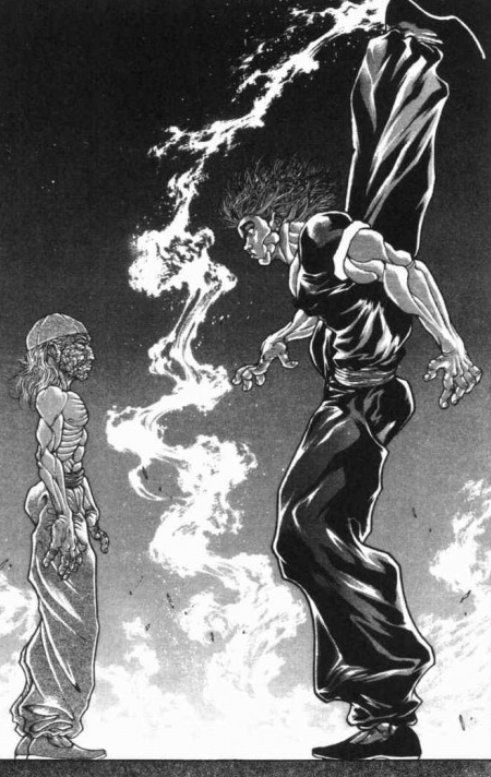 刃牙Ⅱ:如何看待郭海皇和勇次郎的一战,郭海皇能算苟且偷生吗?