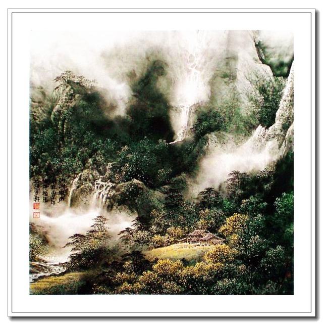 俞祖德山水画技巧，俞祖德画家《意境是山水画的特色》