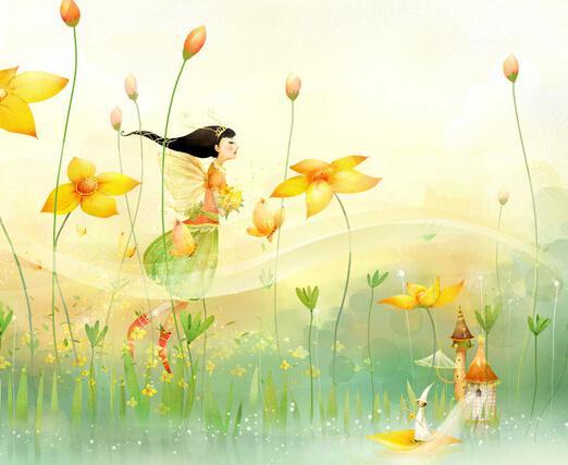 背景/你的眼睛里有海 烟波蓝 两颗黑瞳是害羞的 泅泳的小鲸，你是我眼睛里的海（对我而言，未来一直绚烂缤纷图片）