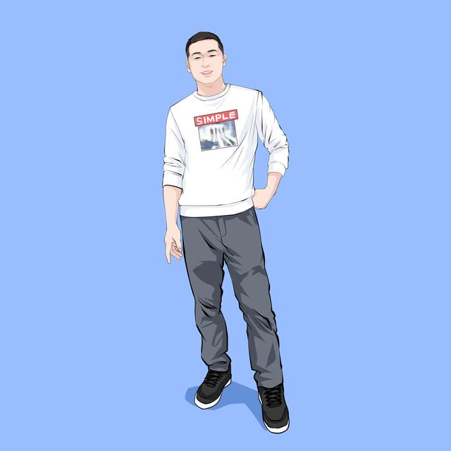 “肌肉/型男/男生头像/成熟”微信，软锦：“肌肉/型男/男生头像/成熟”（成熟型男手绘头像）