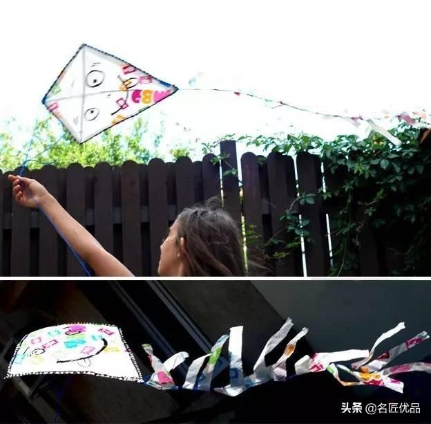 风筝怎么绑线，带孩子做一个属于自己的创意风筝（风筝怎么绑线图解 教程）
