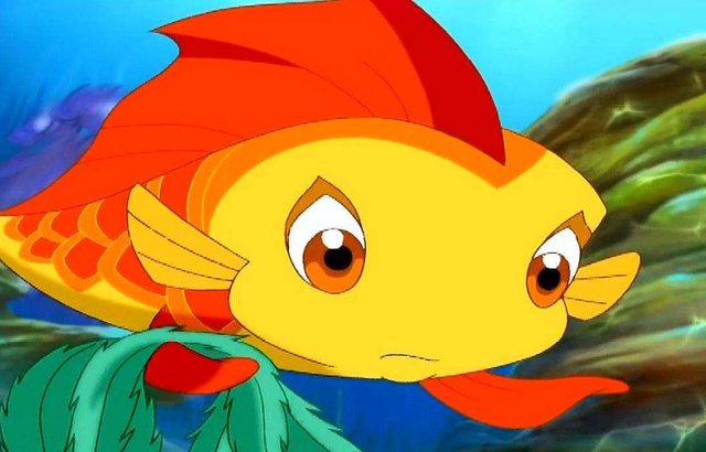 小鲤鱼历险记里面的真龙出现，泡泡最终的一句话