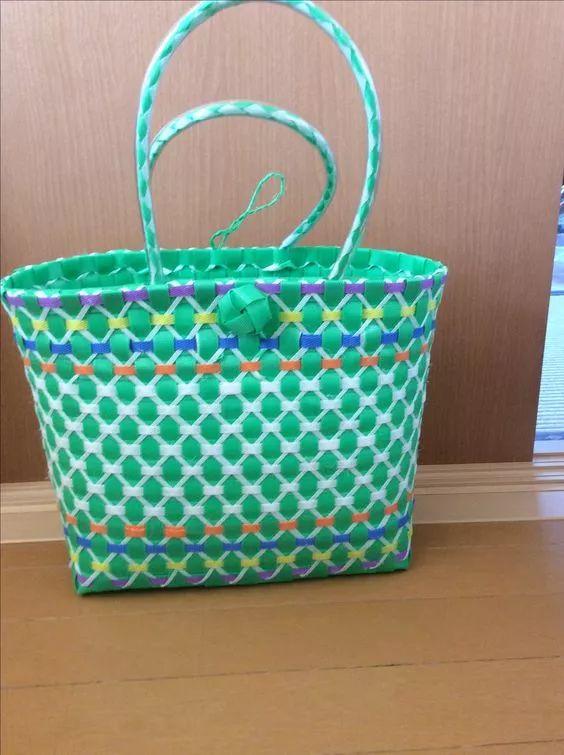 手工纸折手提篮，手工纸折手提篮教程（26款打包带编的包包）