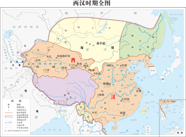 民国历代地图变化，两宋时期国土面积最少