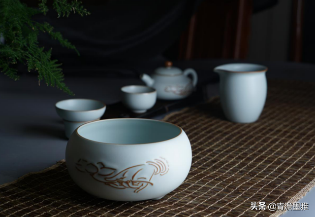 汝瓷怎么帮助开片，想要汝窑主人杯两面都开片