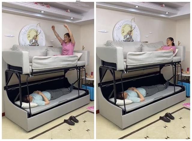 什么是折叠家具，有哪些多功能折叠家具（老俩口蜗居36㎡居室）