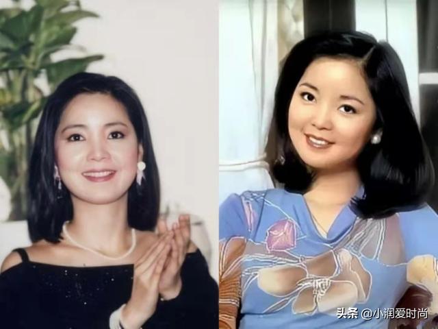 大圆脸适合什么发型，大圆脸型适合什么发型（学邓丽君的4款发型）