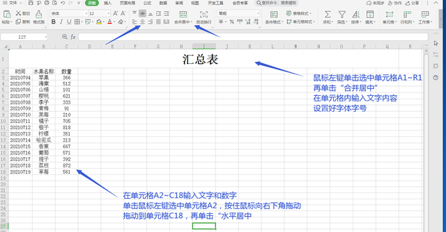 wps透视表怎么做数据汇总，wps2013数据透视表（用WPS表格做数据透视图和数据汇总）