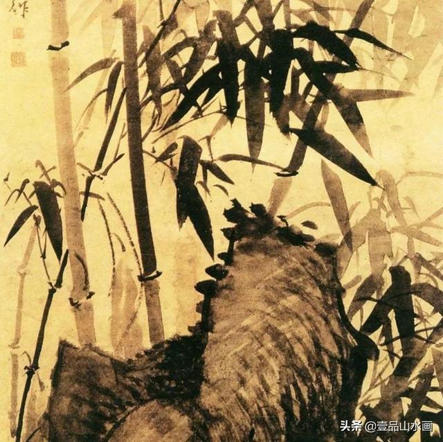 竹石的作者是谁，竹石的作者郑燮的读音（清 罗聘《竹石图》高清鉴赏）