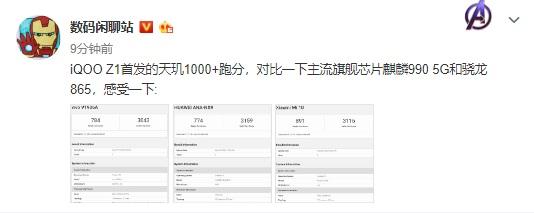 天玑1000+相当于骁龙多少，天玑1000plus相当于骁龙多少（Geekbench跑分曝光）