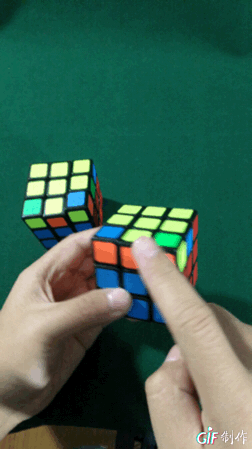 4阶魔方教程，4阶魔方教程 1~7步骤（全动图展现神奇魔方还原方法）