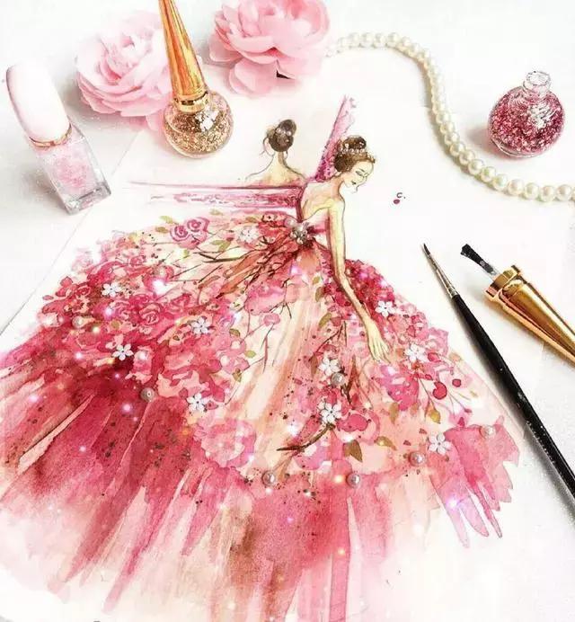 天平怎么画，十二星座专属手绘公主裙（如何制作天平）