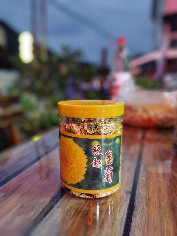 菊花散发香味