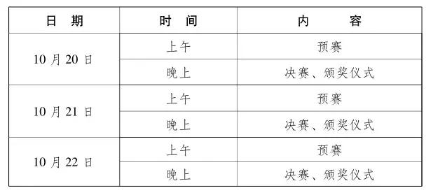 2019武汉军运会时间表，武汉军运会时间（武汉军运会最全项目赛程）