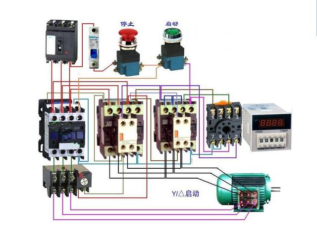 三角换元的原理，三角换元的三种方式（电动机星~三角形换接启动控制电路讲解）