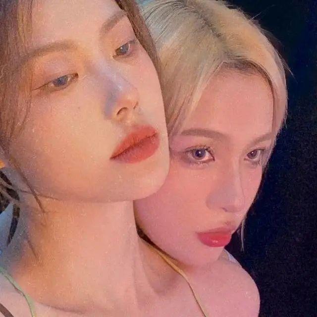 好看闺头♡，微信头像，好看闺头♡（一组超好看的闺蜜头像集）