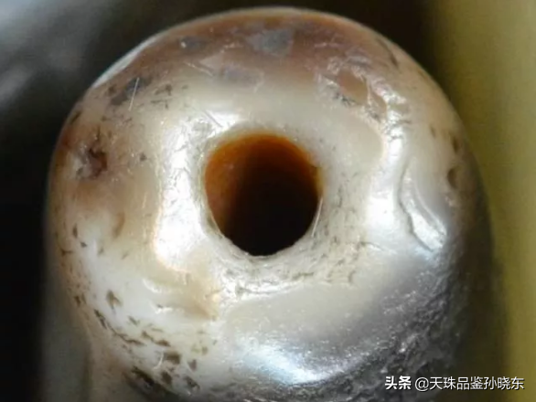 老天珠真品图片,三眼天珠真品图片(几十张图让你看懂天珠孔道)
