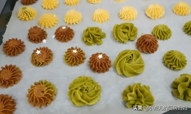 手工曲奇做法大全，早餐：几种简单食材做的曲奇
